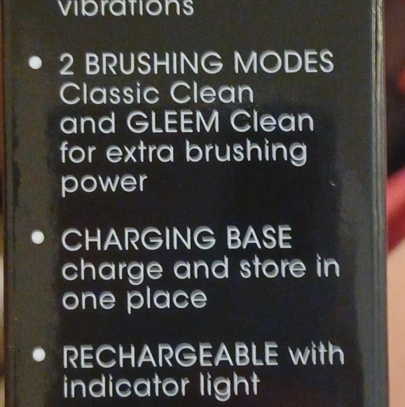 BRAND NEW! GLEEM RECHARGEABLE TOOTHBRUSH - Picture 4 of 6